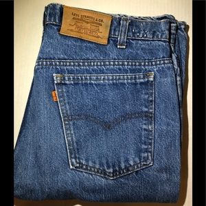 Vtg Levi 517 Jeans Sz 35